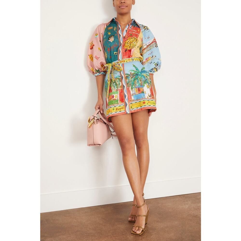 ALÉMAIS All Aboard Mini Dress - Multi AU6/US2